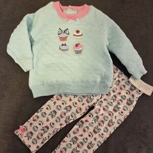 Baby Gear Cupcake Set - Light Blue and Pink